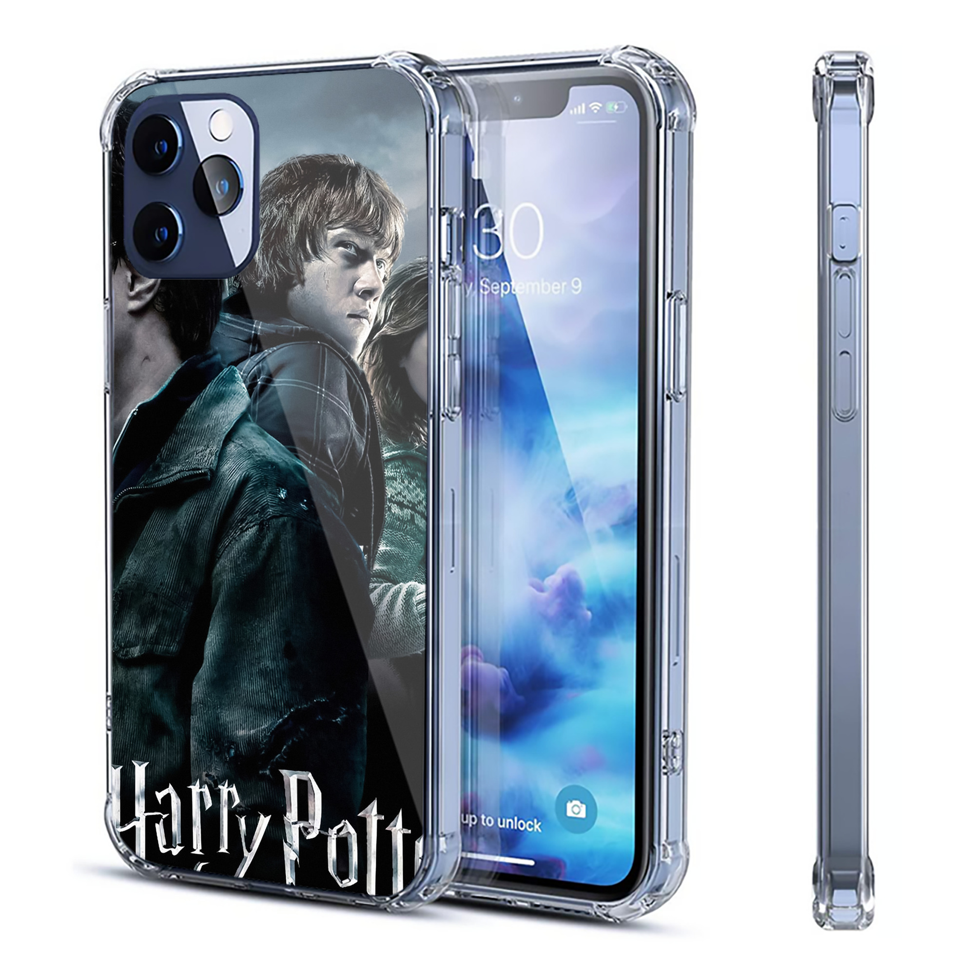 （画像用） Harry Potter ハリー・ポッターシリーズ 【iPhone 12シリーズ対応】透明スマホケース（クリアソフトケース）